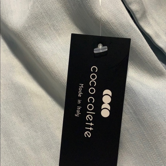 NWT. Coco Colette Light Blue Blouse. Size S. - Picture 6 of 6